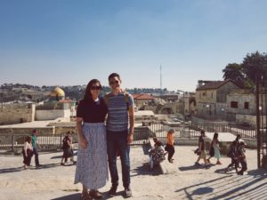 Janeace and Elan in Israel