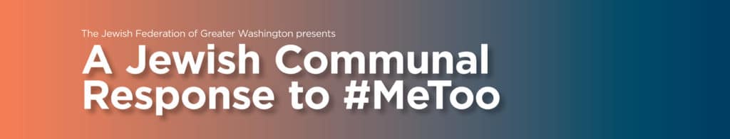 A Jewish Communal Response to #MeToo Workshop Materials