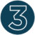 UJEF-NumberIcons-3 Number Three