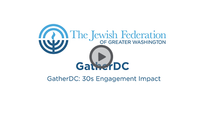 GatherDC 30s Engagement Pitch Video Thumbnail with Play Button