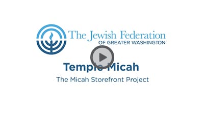 Temple Micah Pitch Video with Play Button