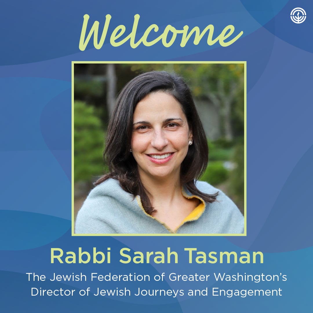 Meet Rabbi Sarah Tasman, Federation’s Director of Jewish Journeys and Engagement