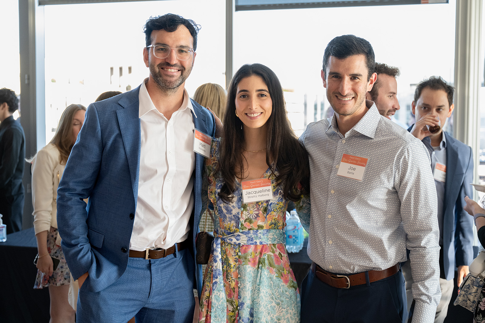 Group at Ben Gurion society event.