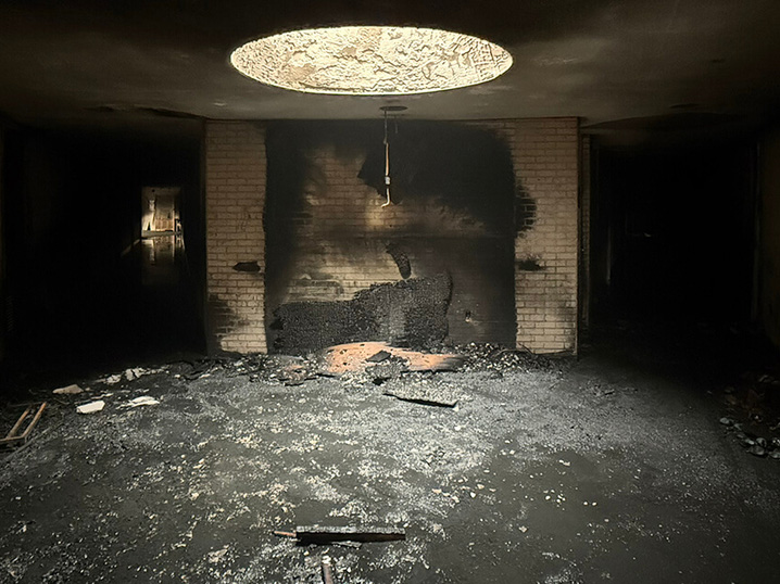 When hate tried to destroy, you helped rebuild