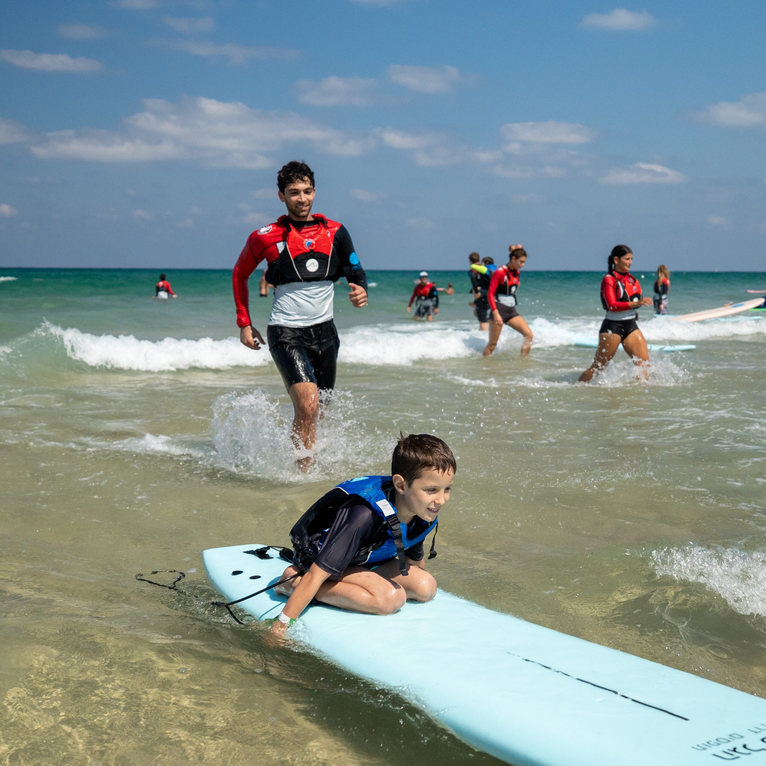 Therapy through surf.